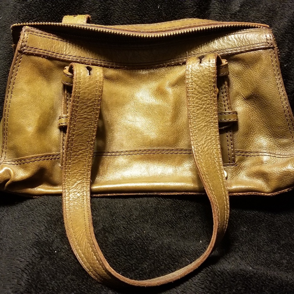 FOSSIL Fifty Four Slouchy Leather Shoulder Bag